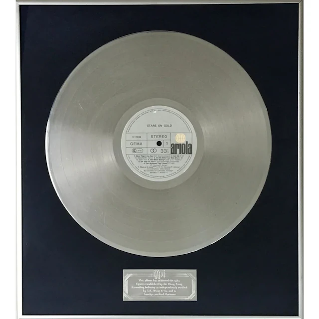 Stars On Gold Hong Kong Platinum Award