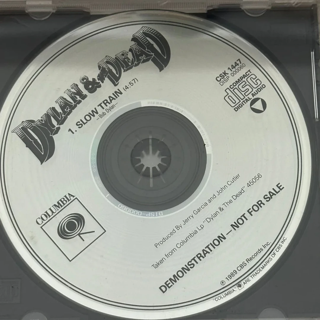 Dylan & The Dead "Slow Train" 1989 CD Sealed Demo CSK1447