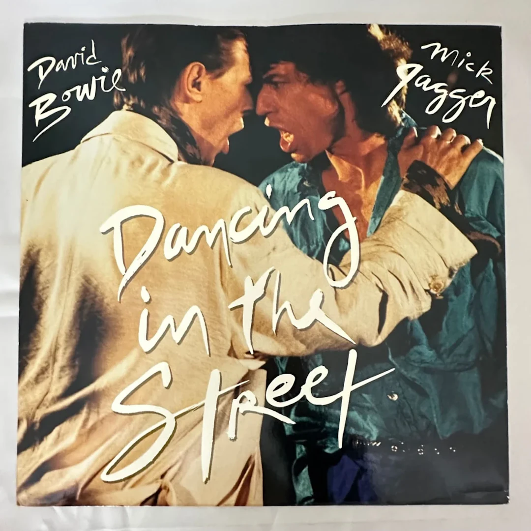 David Bowie & Mick Jagger "Dancing in the Street" 12" Record 45rpm