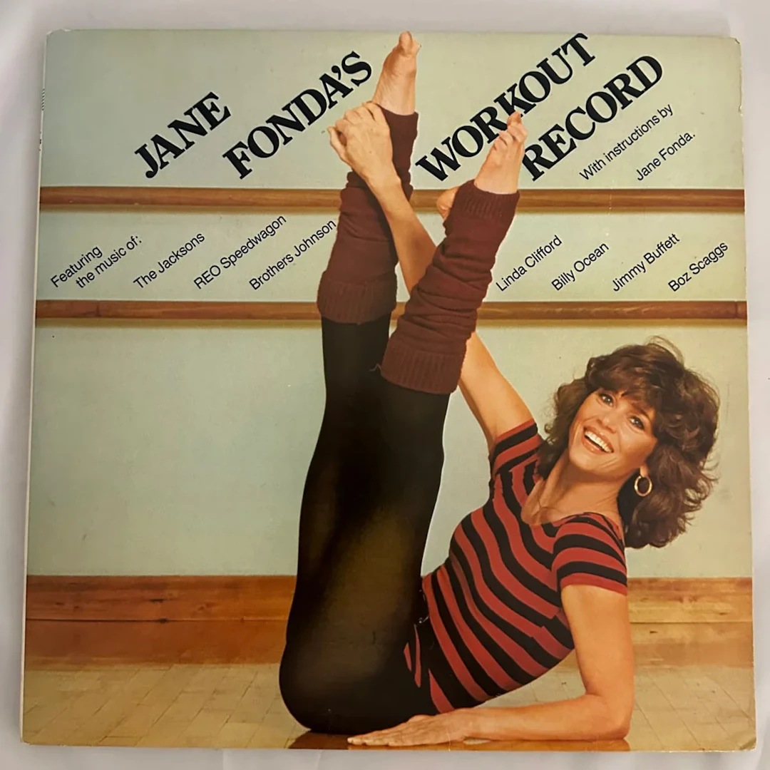 Jane Fonda's Workout Record Double LP Gatefold (1982) CX2 38054
