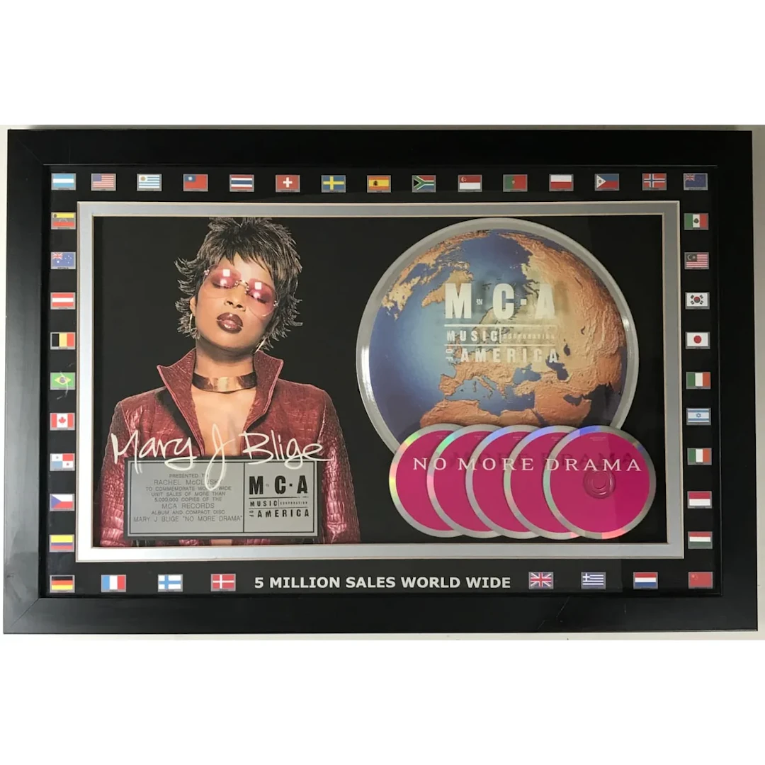 Mary J Blige No More Drama MCA Label Award