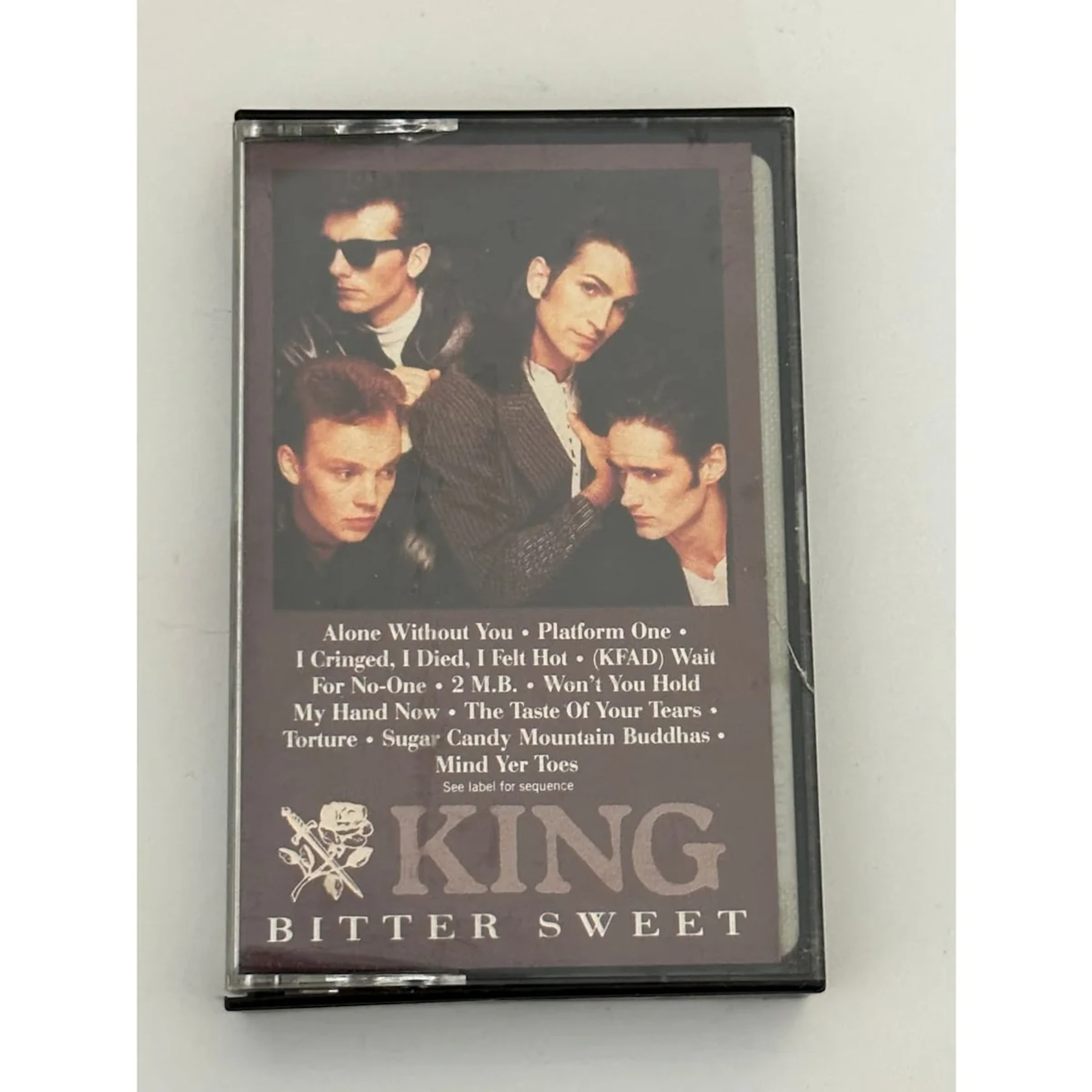 King Bitter Sweet 1986 Promo Cassette BET40322