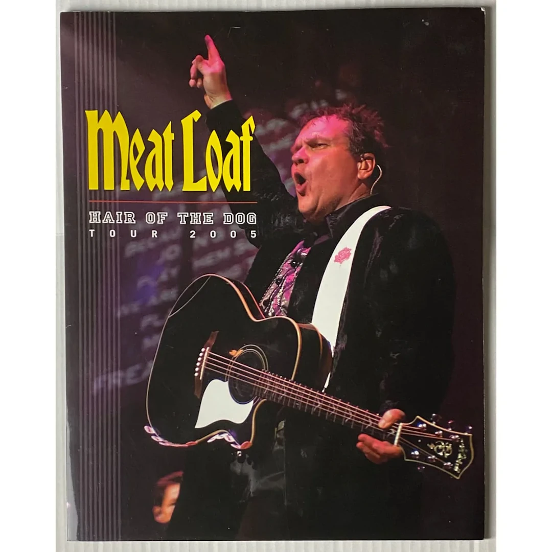 Meat Loaf 2006 Hair of the Dog Tour Program