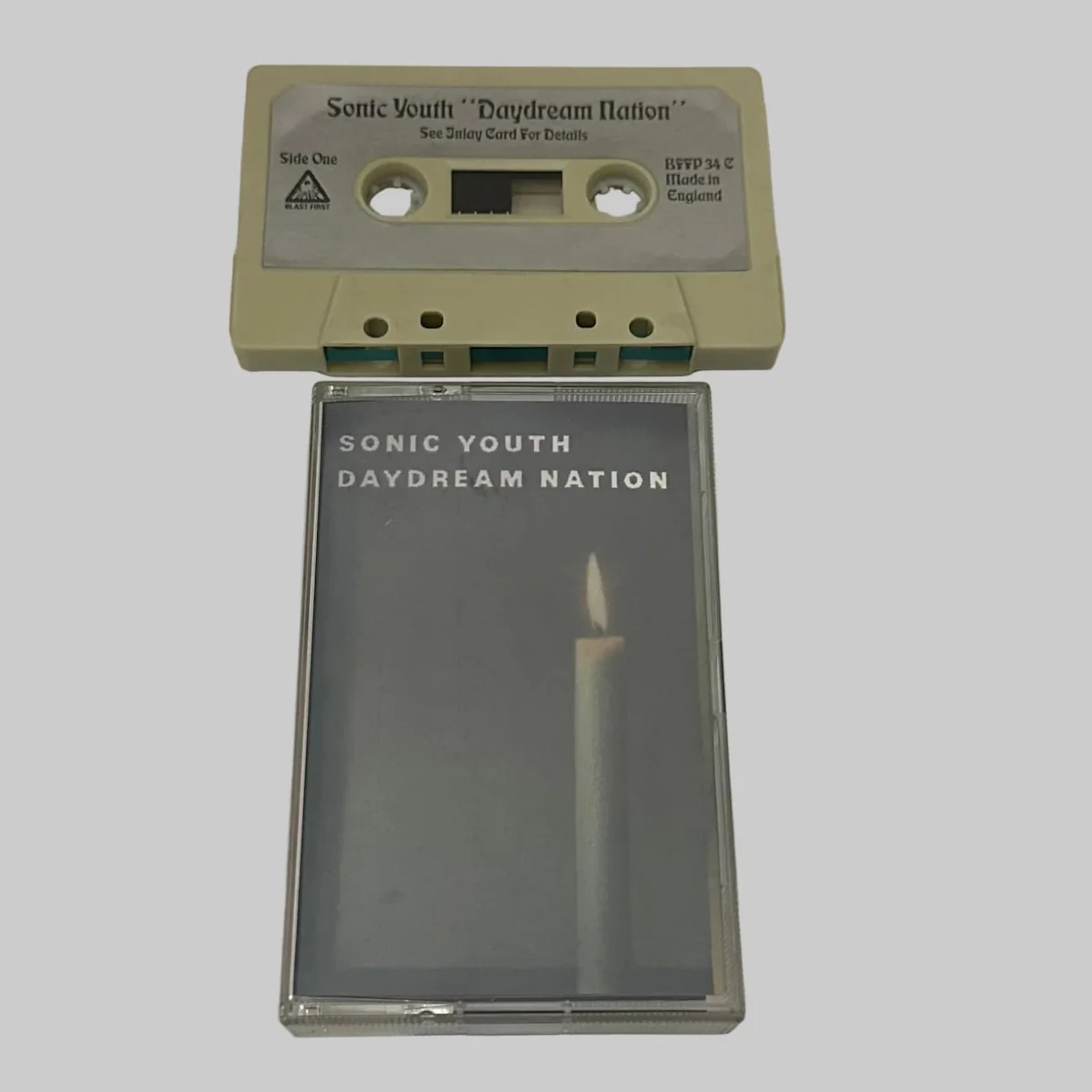 Sonic Youth Daydream Nation UK Import 1988 Cassette BFFP 34 C Grey