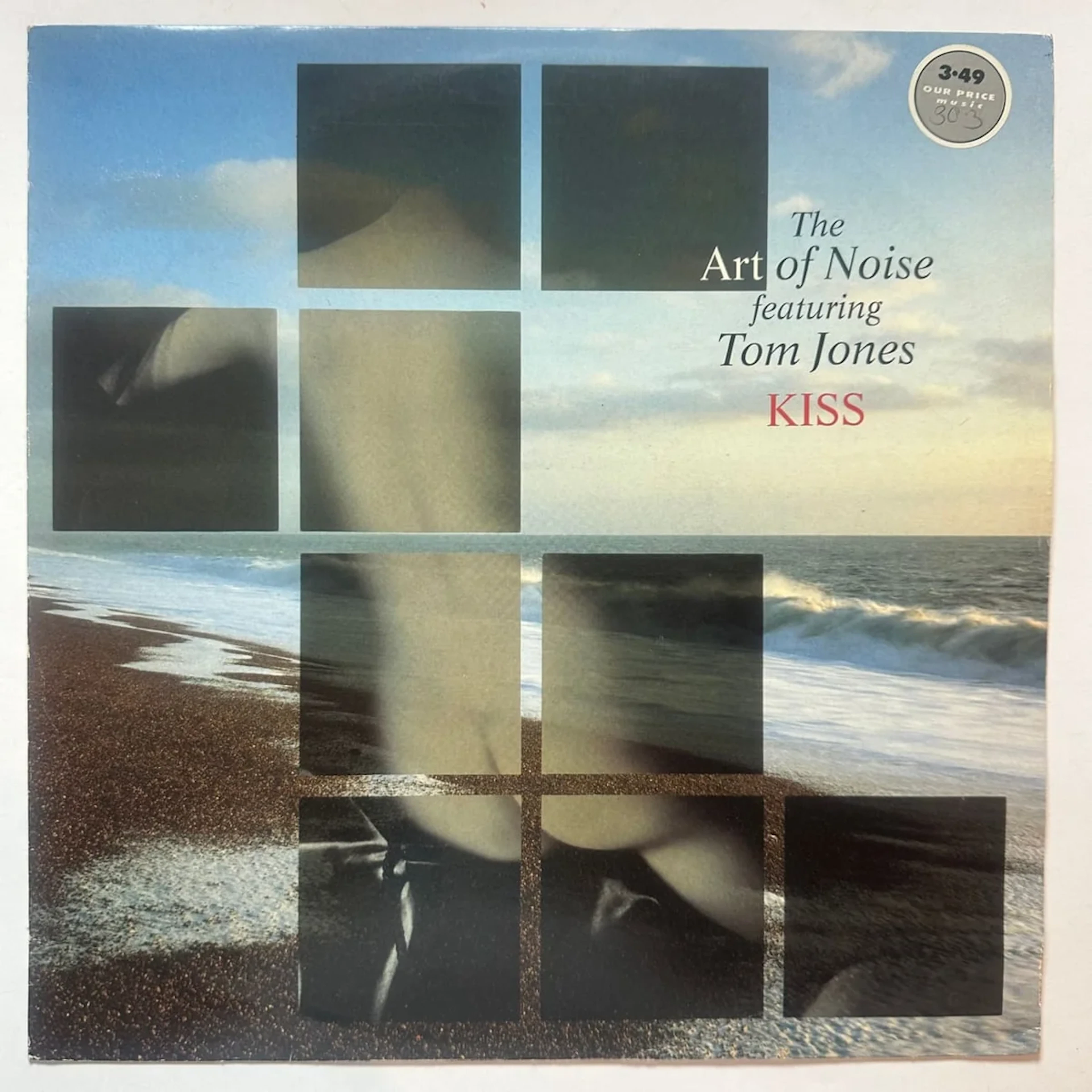 The Art of Noise ft. Tom Jones "Kiss" 1988 Vinyl Import Single