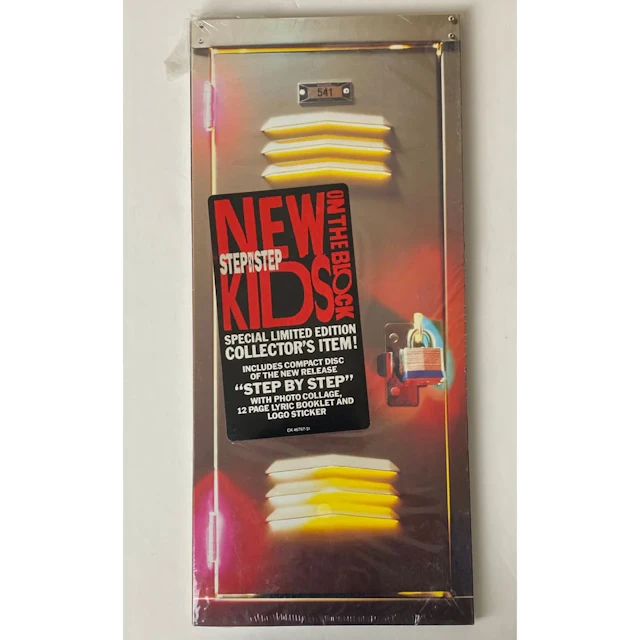 New Kids on the Block Step By Step LE Collector's CD 1990 Sealed
