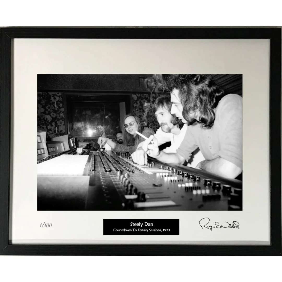 Steely Dan 1973 Countdown To Ecstasy Sessions Roger Nichols Photo
