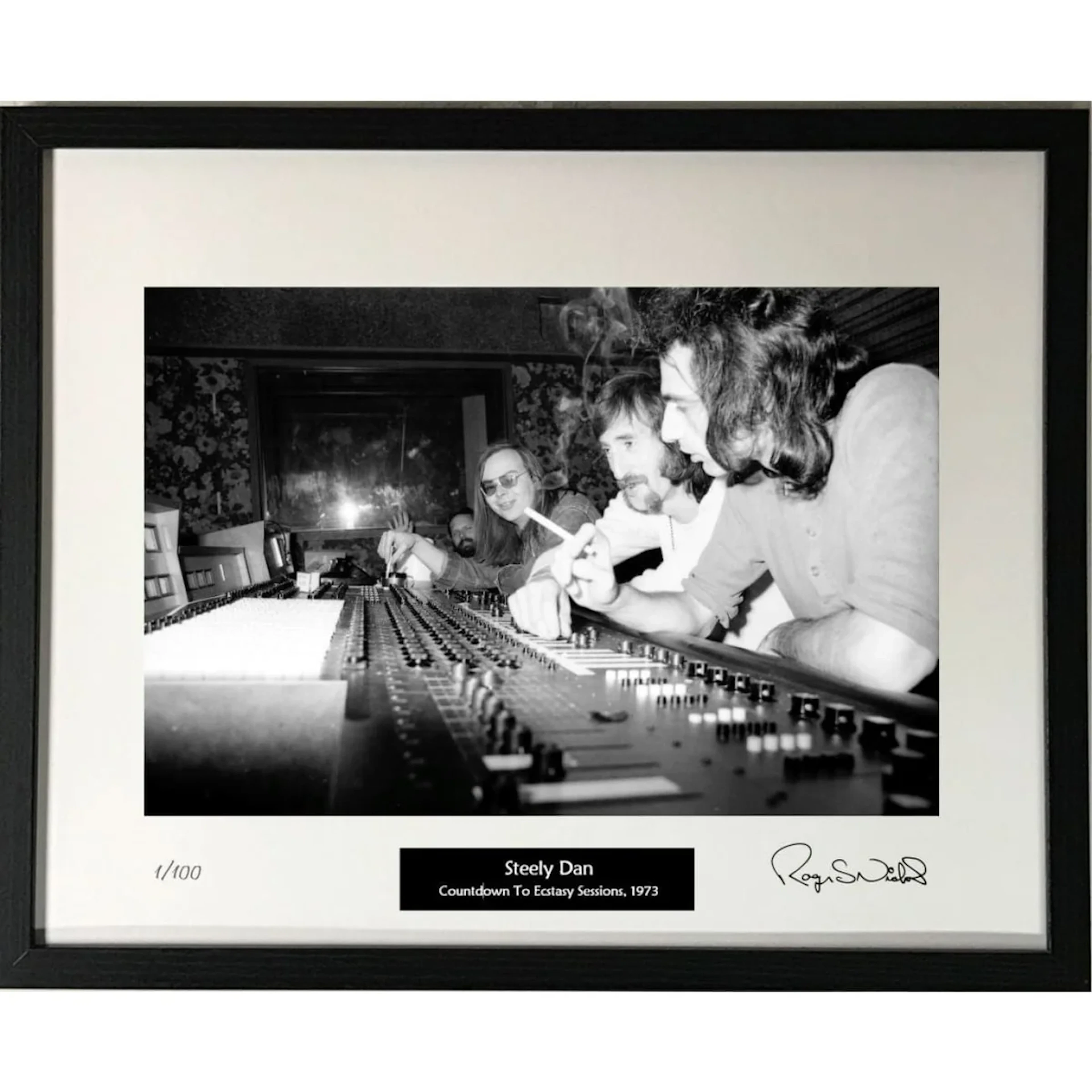 Steely Dan 1973 Countdown To Ecstasy Sessions Roger Nichols Photo