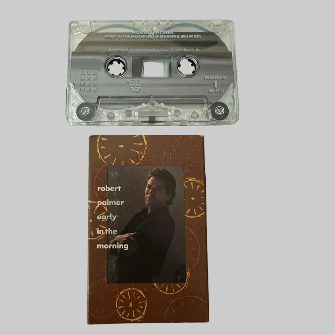 Robert Palmer "Early In The Morning" 1988 Cassette Single 4BX-50157