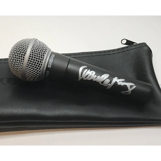 Carole King & Sara Bareilles Signed Microphone w/BAS LOA