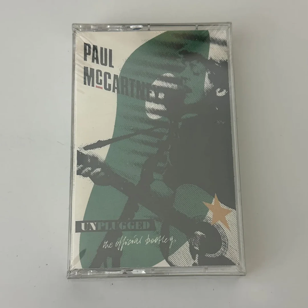 Paul McCartney Unplugged (The Official Bootleg) Sealed Cassette 1991 #48286