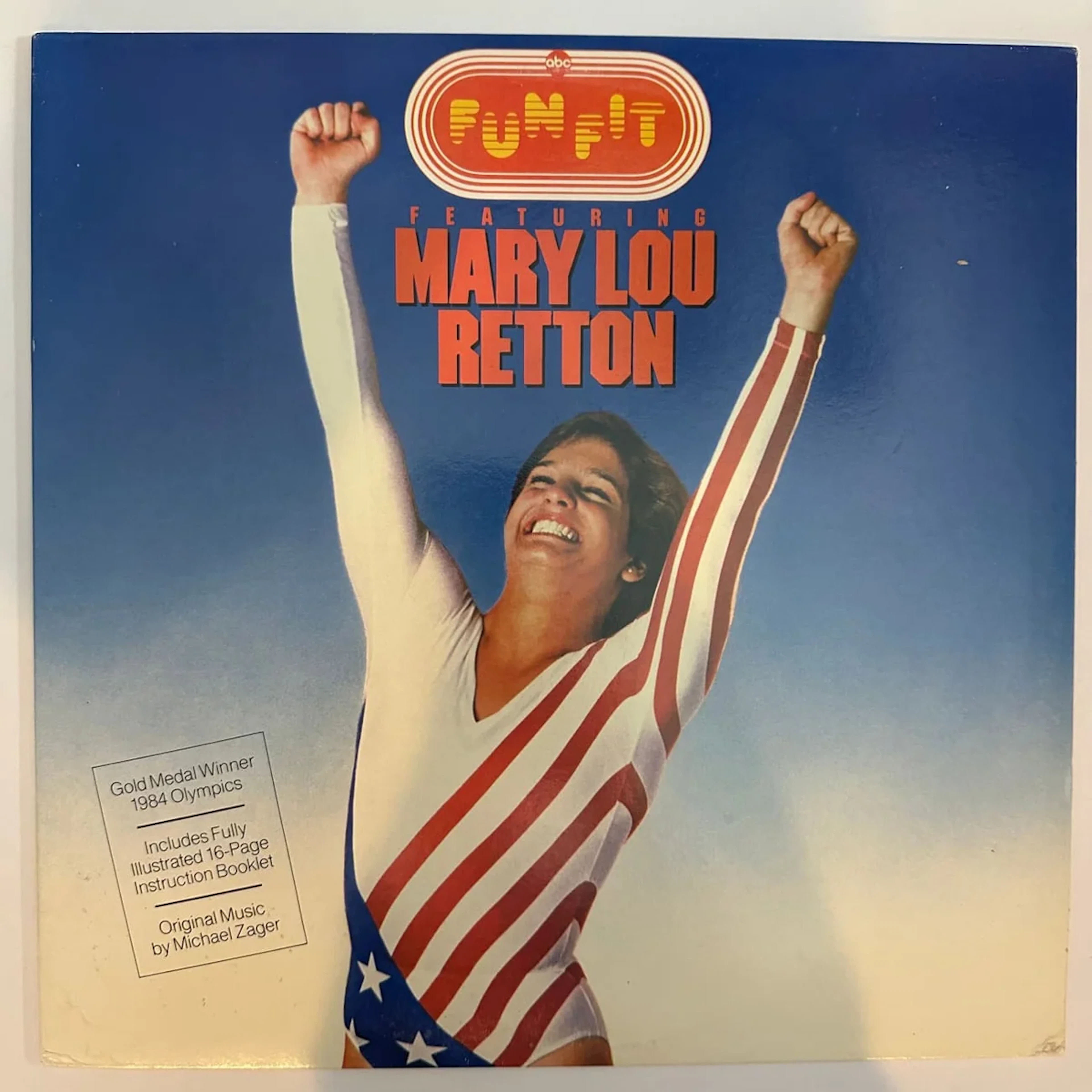 Funfit ft. Mary Lou Retton Vinyl 1985 w/ Booklet