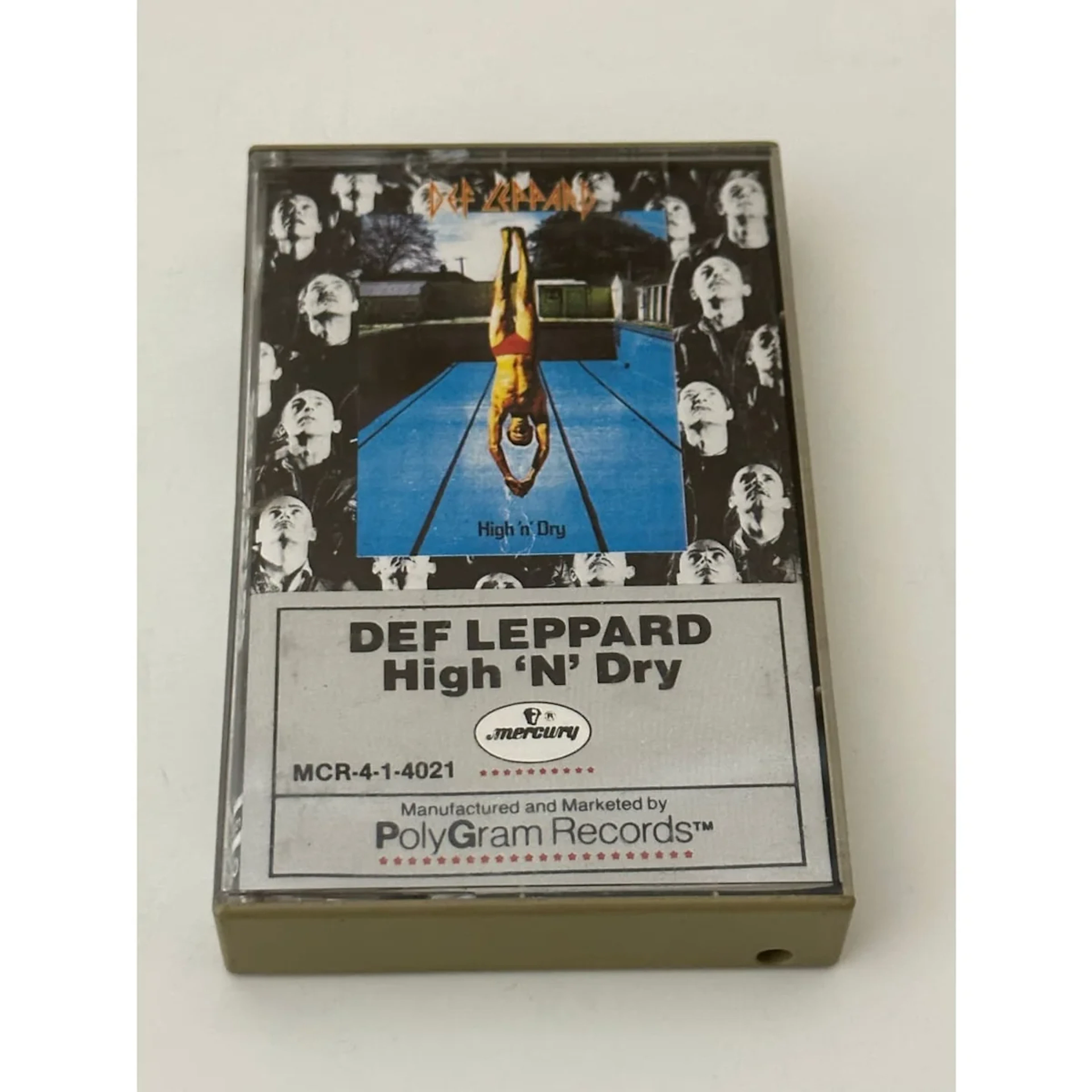 Def Leppard High 'N' Dry 1981 Cassette MCR-4-1-4021