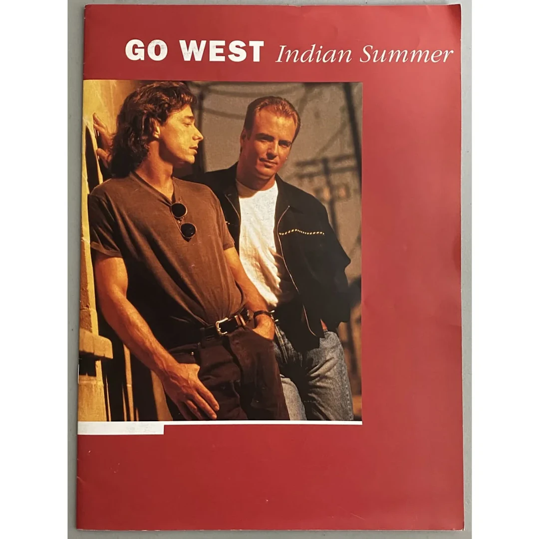 Go West 1992 Indian Summer Tour Program