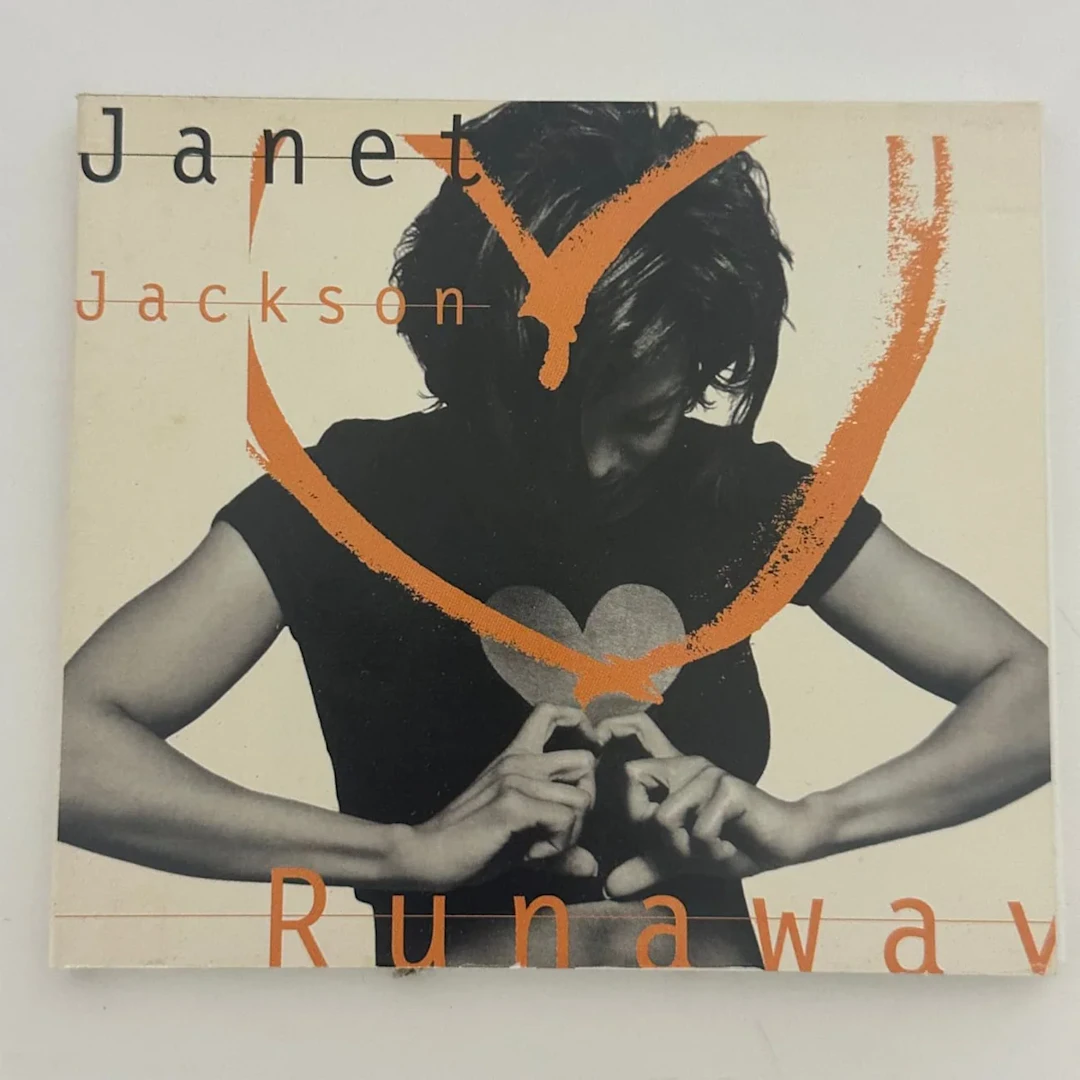 Janet Jackson "Runaway" 1995 CD Single Digipak Promo AMCDP 00073