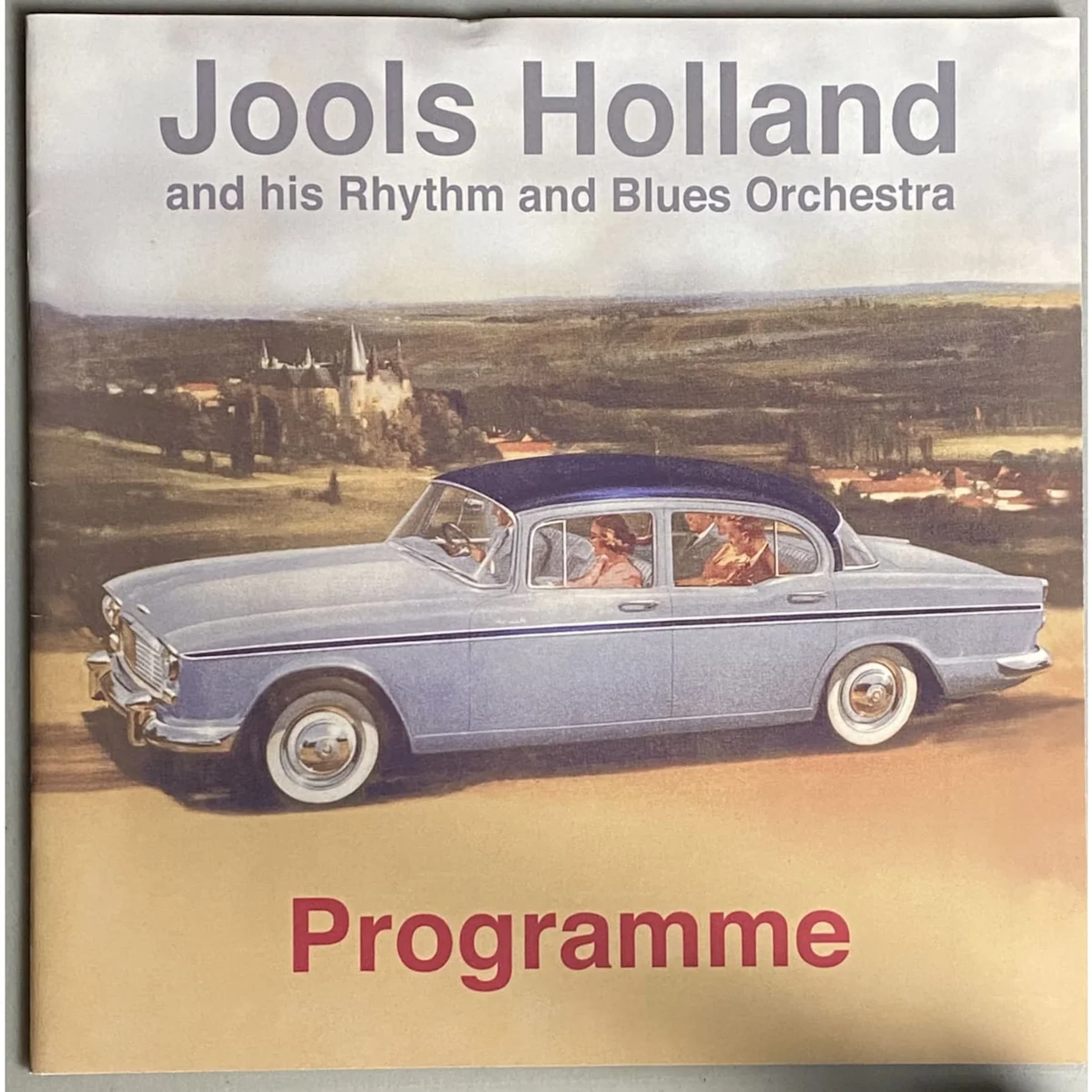 Jools Holland 2002 Tour Program