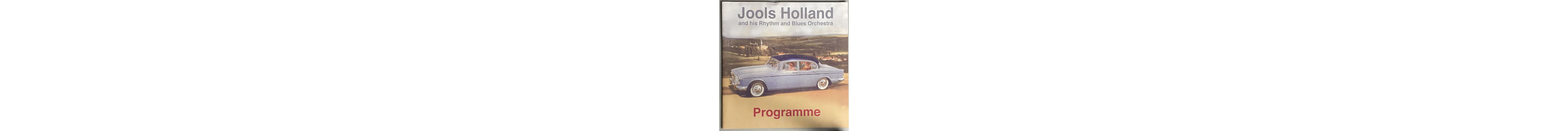 Jools Holland 2002 Tour Program