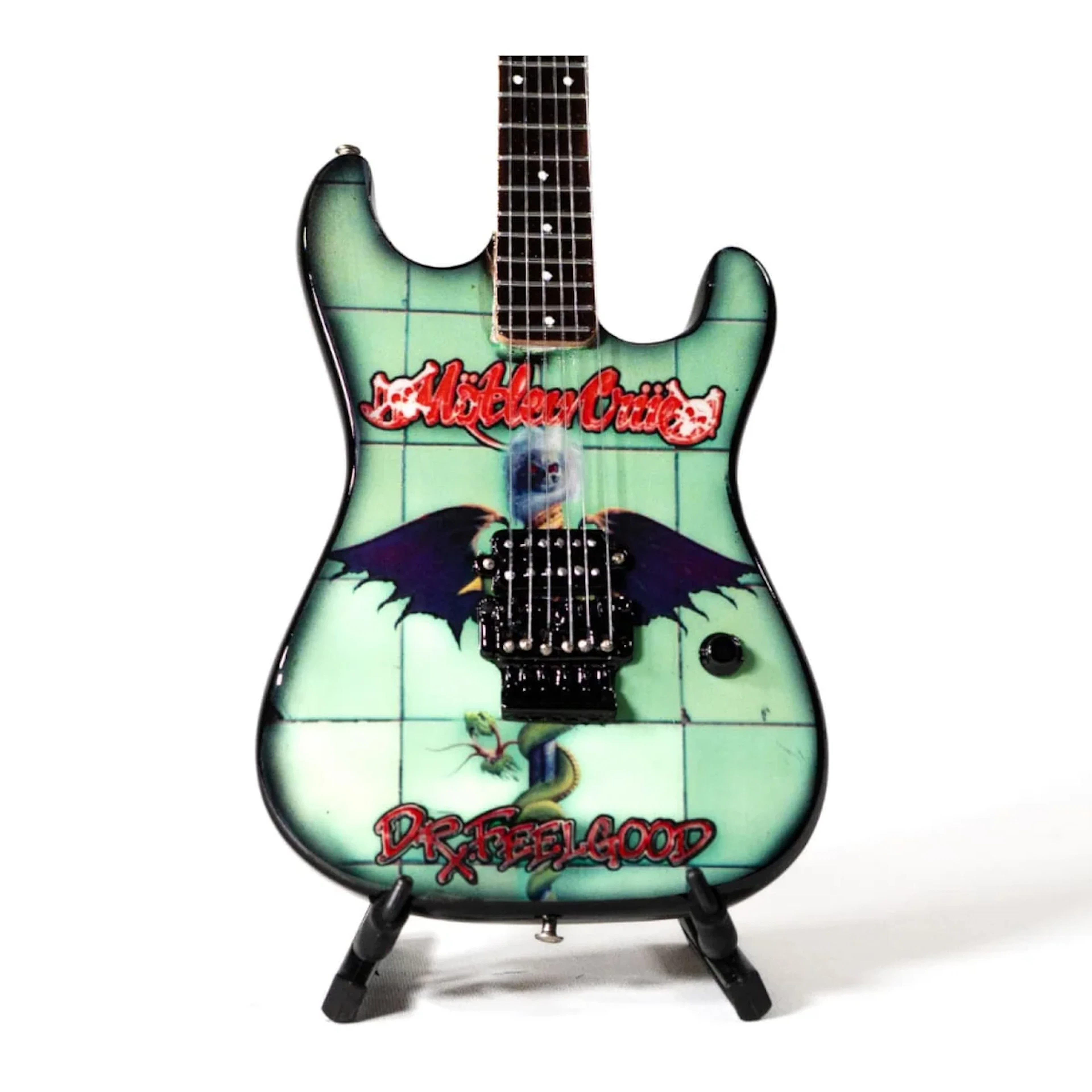 Mötley Crüe Dr. Feelgood Mini Guitar