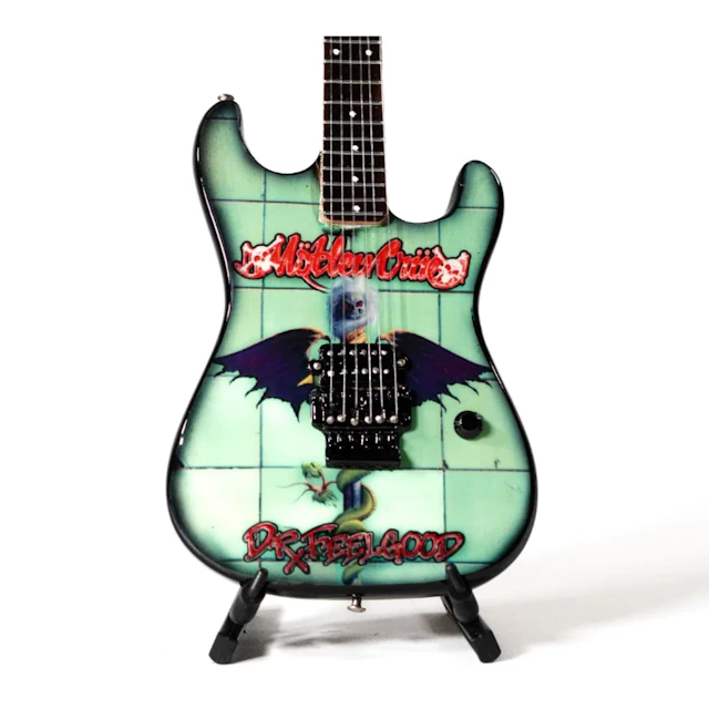 Mötley Crüe Dr. Feelgood Mini Guitar