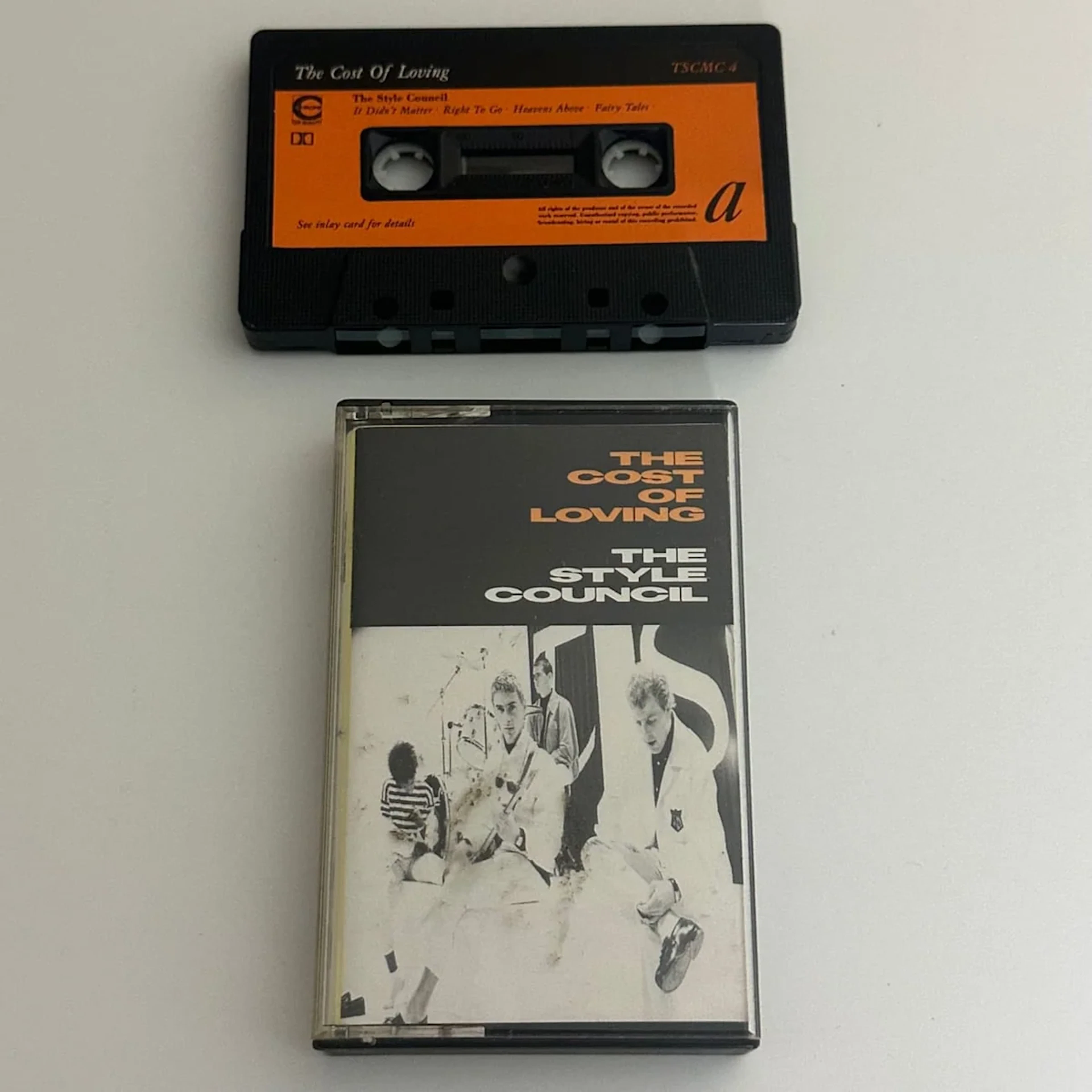 The Style Council The Cost of Living UK Import Cassette (1987) TSCMC4