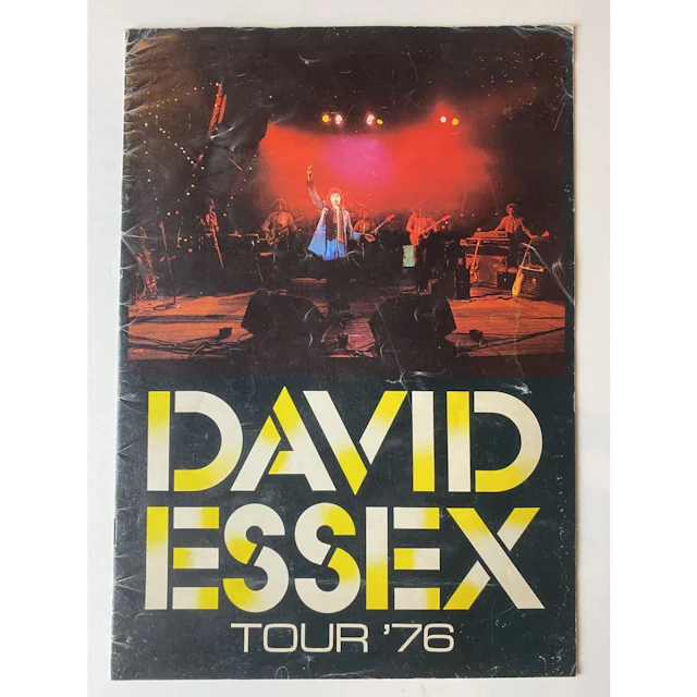 David Essex 1976 Tour UK Program
