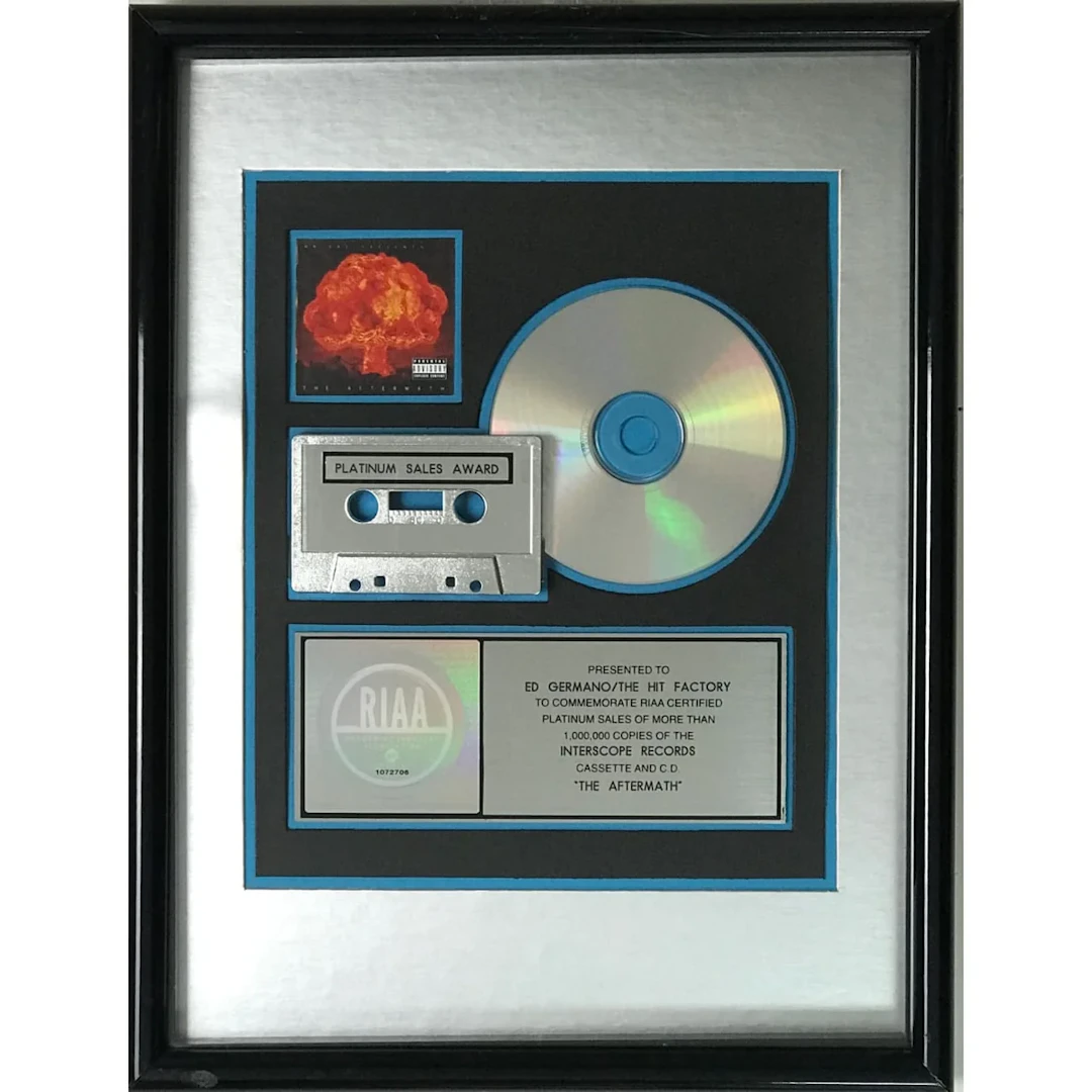 Dr. Dre Presents... The Aftermath RIAA Platinum Album Award