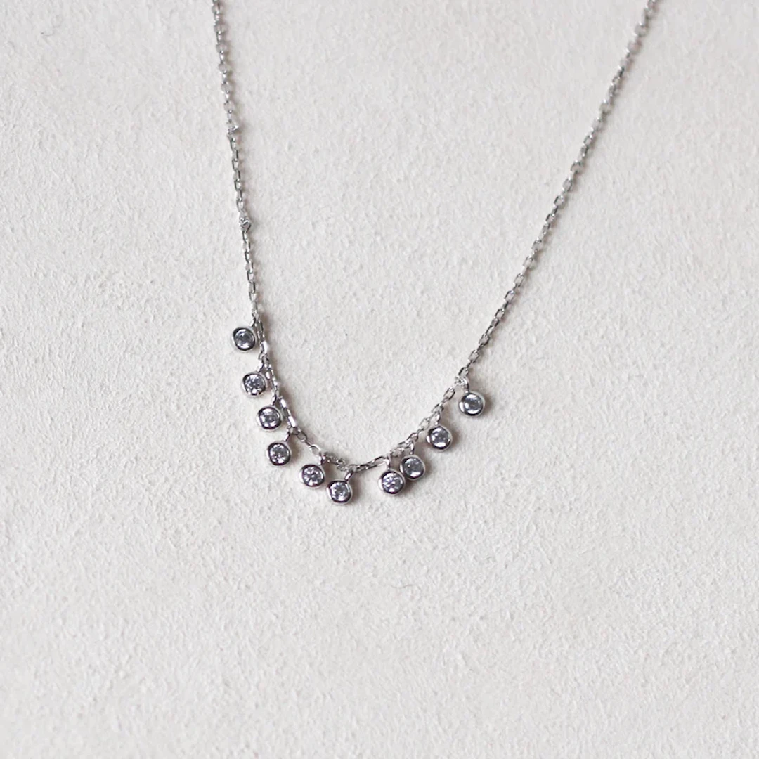 Silver Dangle Necklace