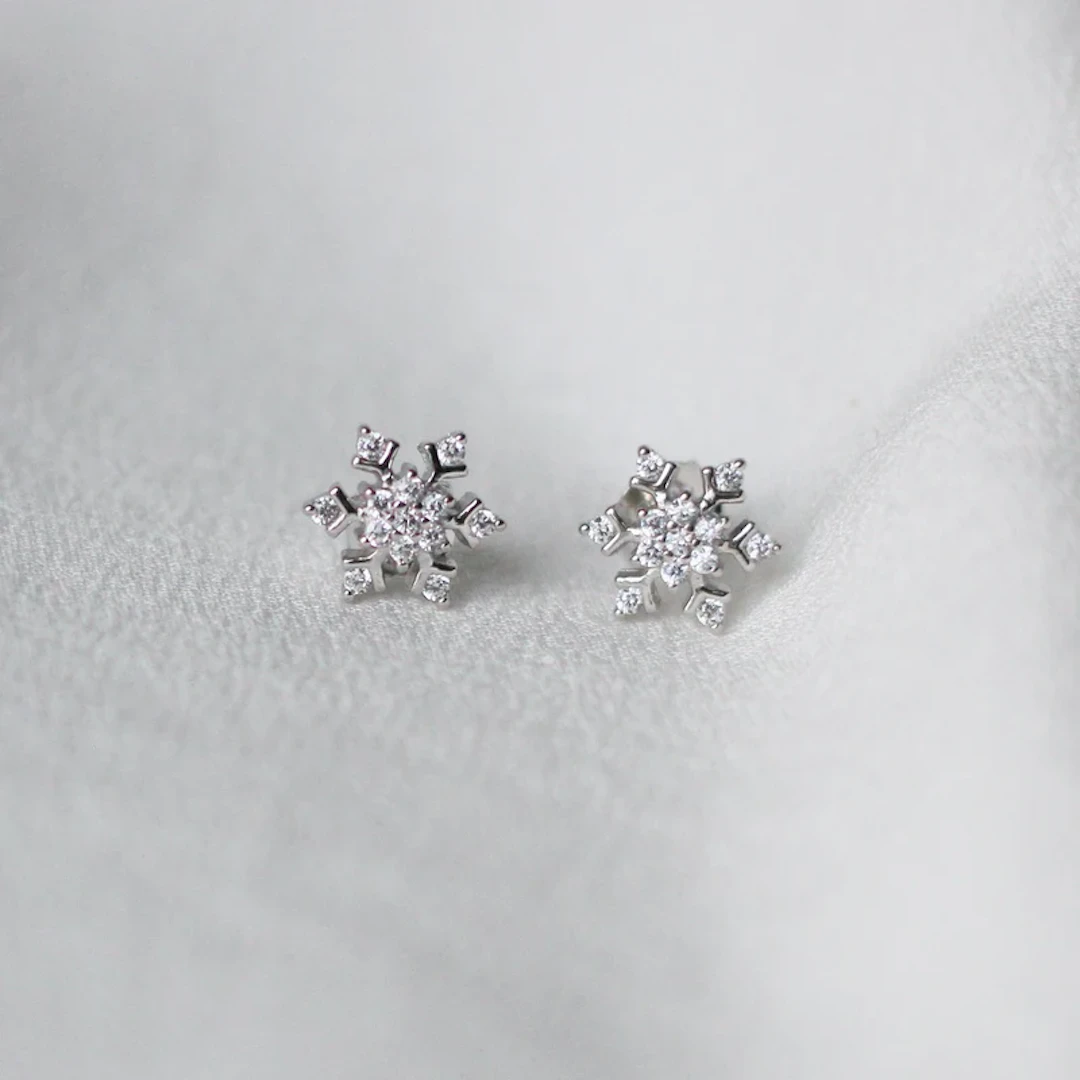 Snowflake Earrings