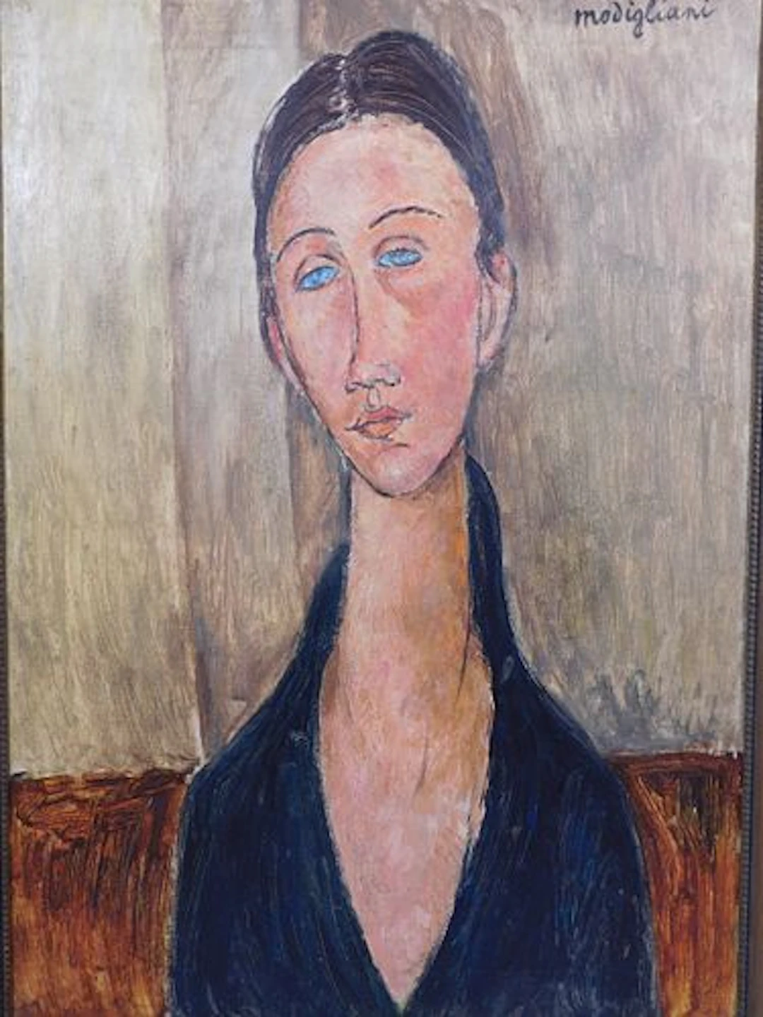 Amodeo Modigliani (Attributed/Manner of): Portrait of a Woman
