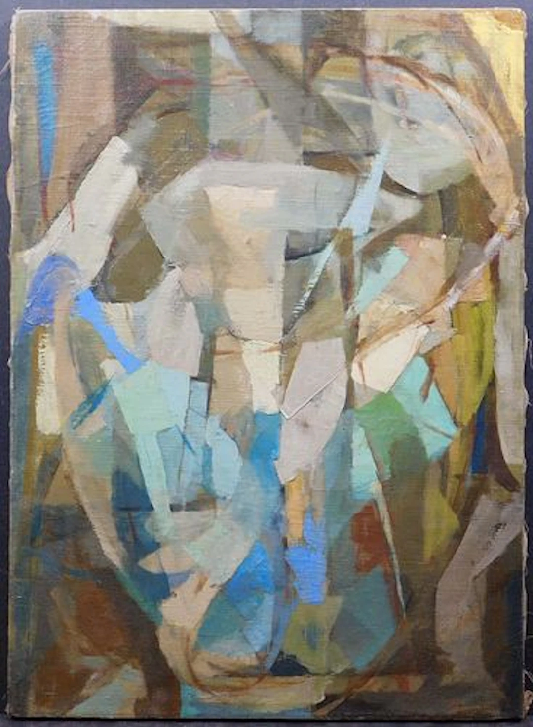 Lee Krasner, Attributed : July 4th (Abstract Nude Composition)