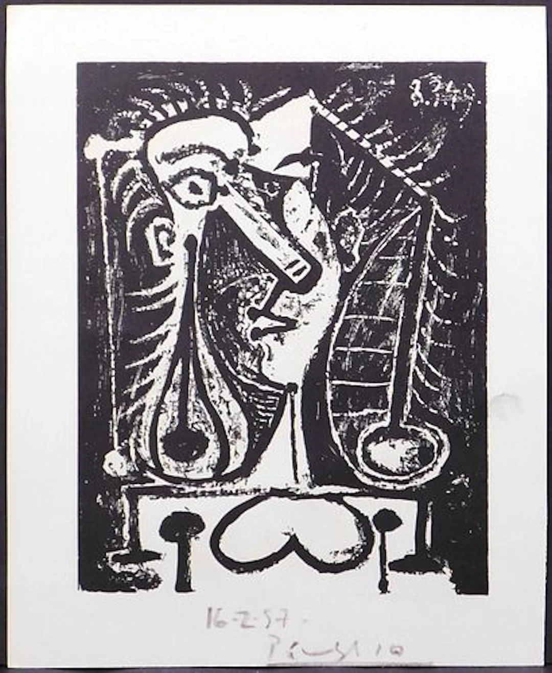 Style of Pablo Picasso: Visage