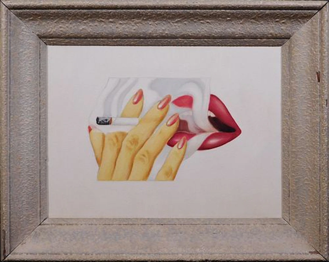 Tom Wesselmann, Manner of: Smoker