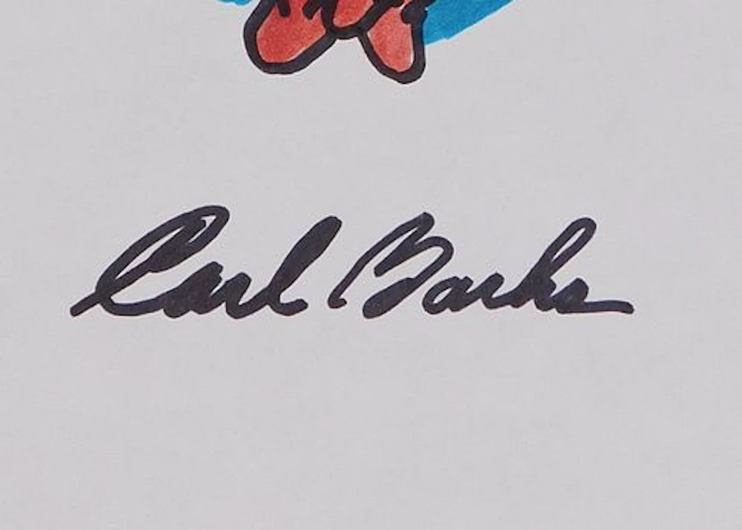 Carl Barks Attributed: Donald Duck