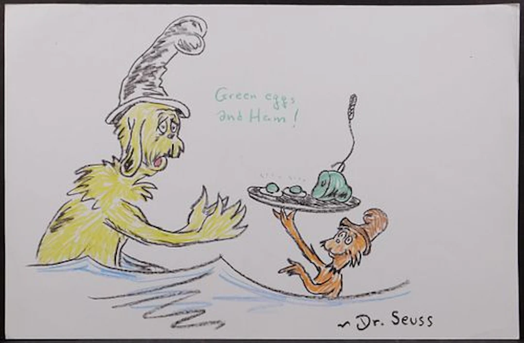 Dr. Seuss Attributed: Green Eggs and Ham