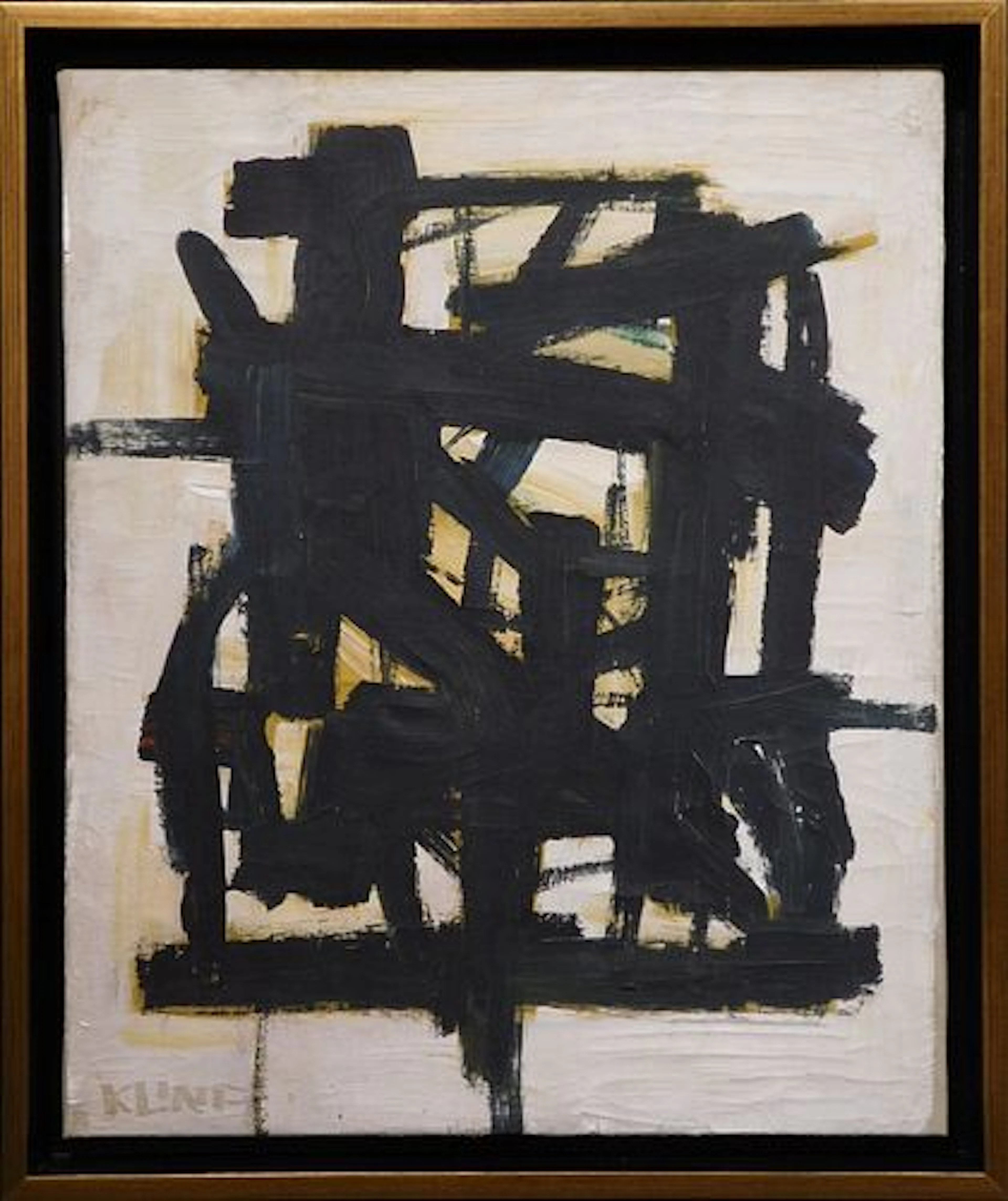Franz Kline (Attributed/Manner of): Abstract Composition