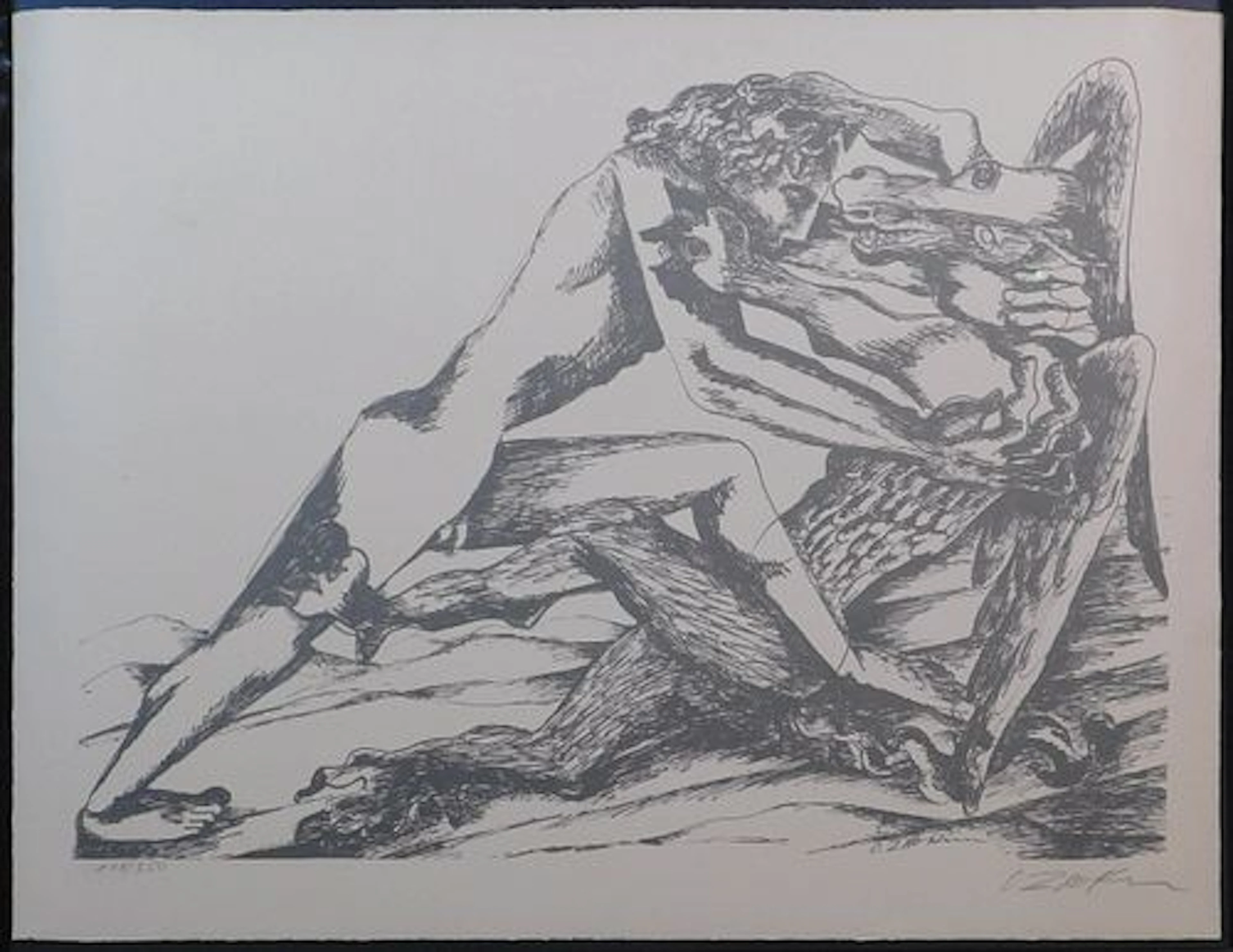 Ossip Zadkine: Combat avec le Dragon des Hesperides