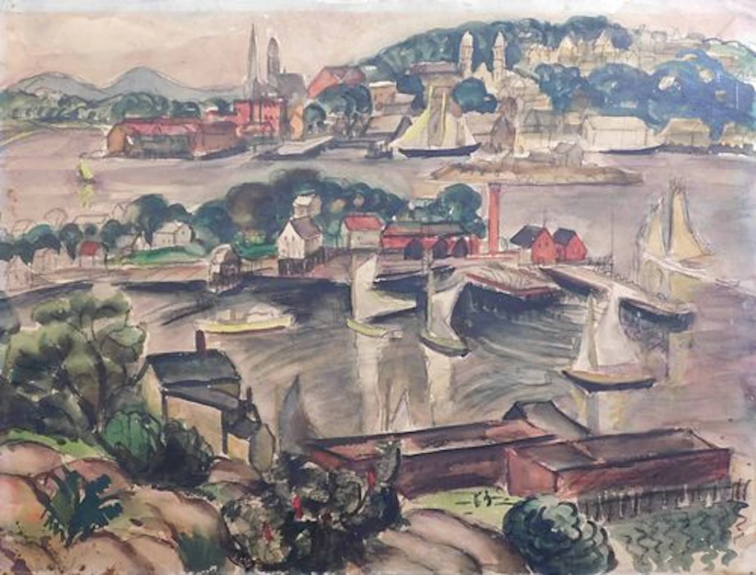 Karter : California Harbor Scene