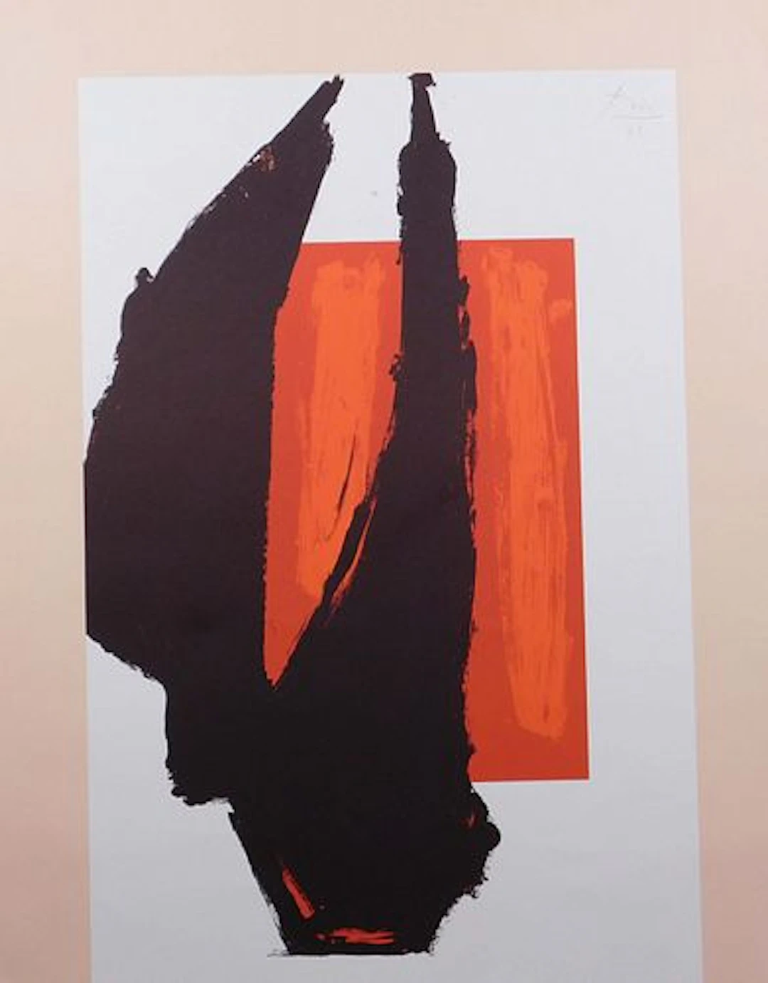 Robert Motherwell: Art 1981 Chicago Print, 1981