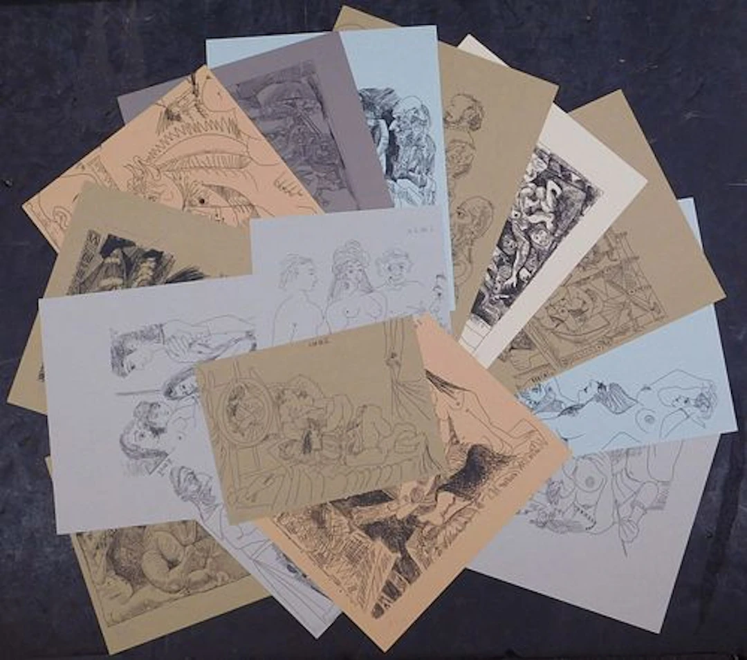 After Pablo Picasso: 15 Engravings