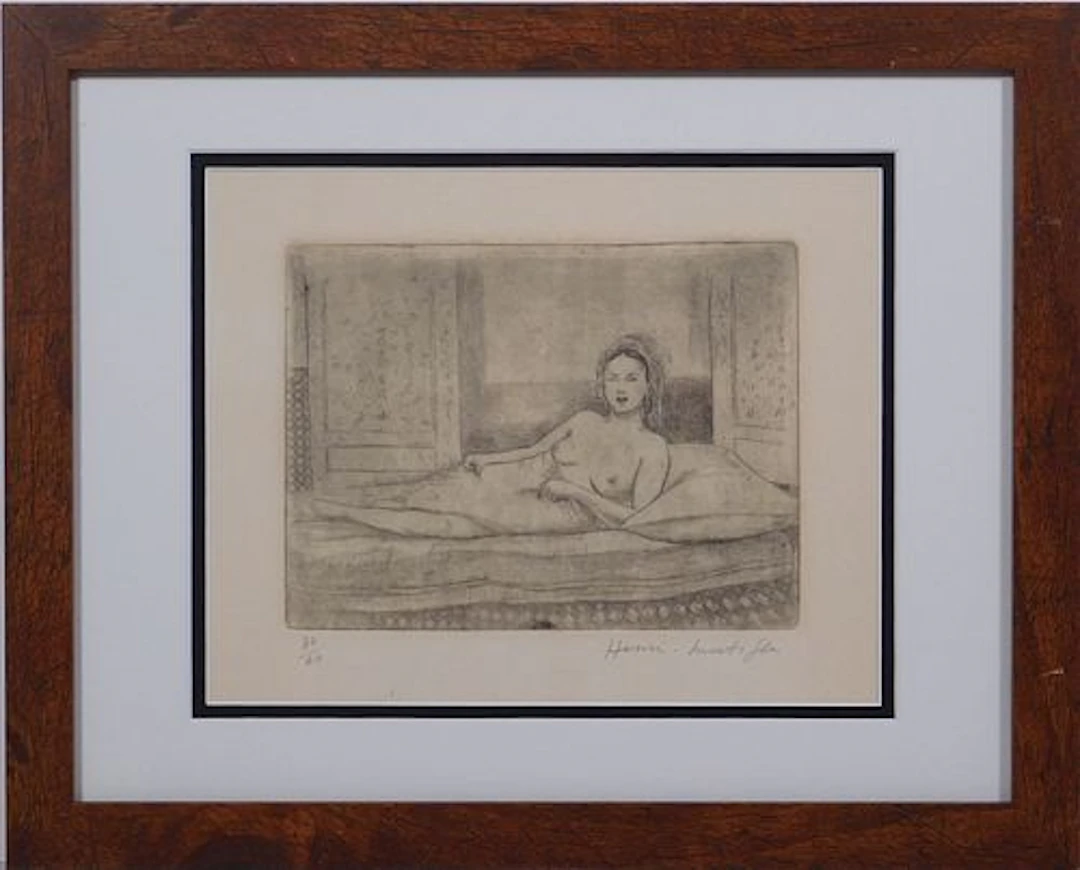 After Henri Matisse: Reclining Nude