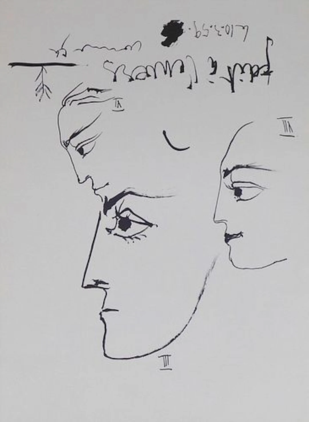 Pablo Picasso: Three Faces