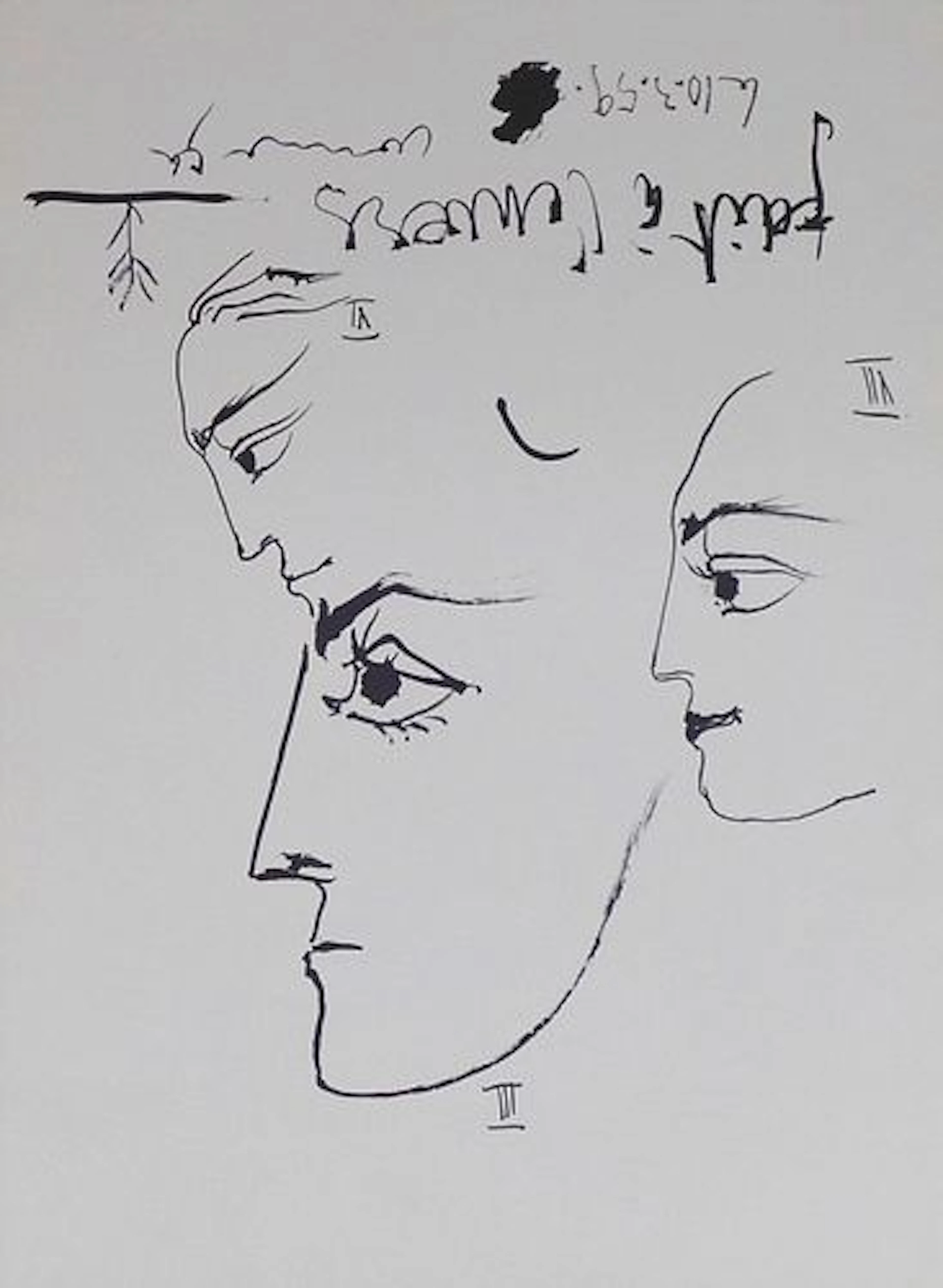 Pablo Picasso: Three Faces