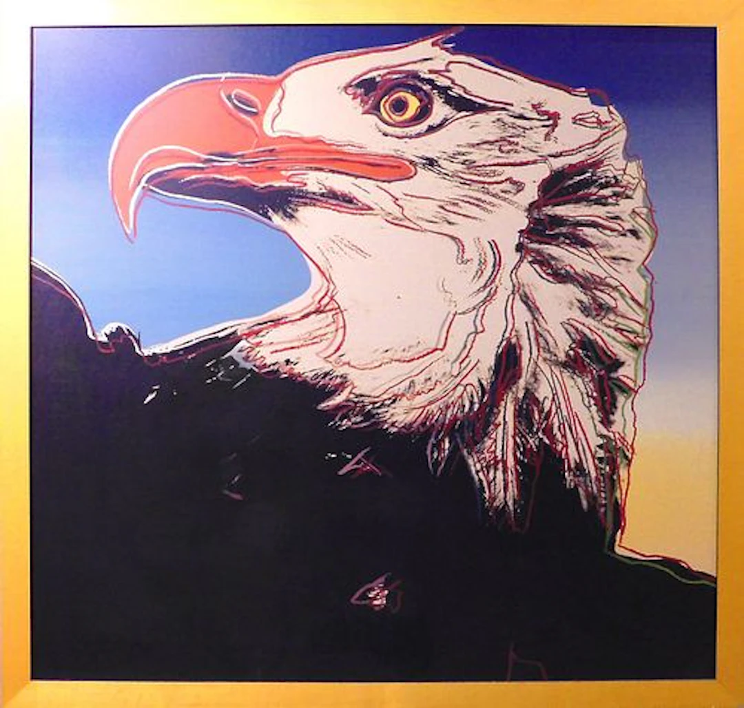 After Andy Warhol: Bald Eagle