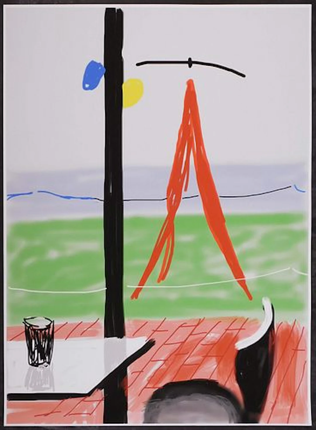 David Hockney: Hand Drawn on Ipad