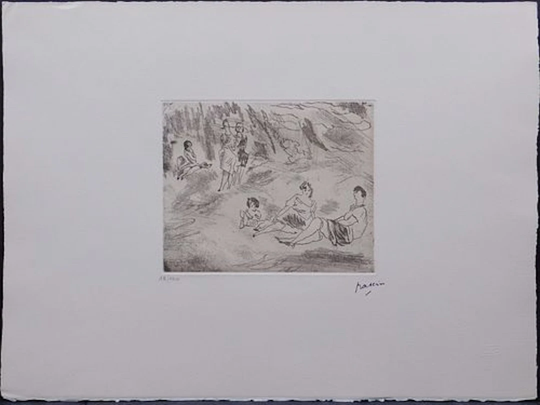 Jules Pascin: Central Park
