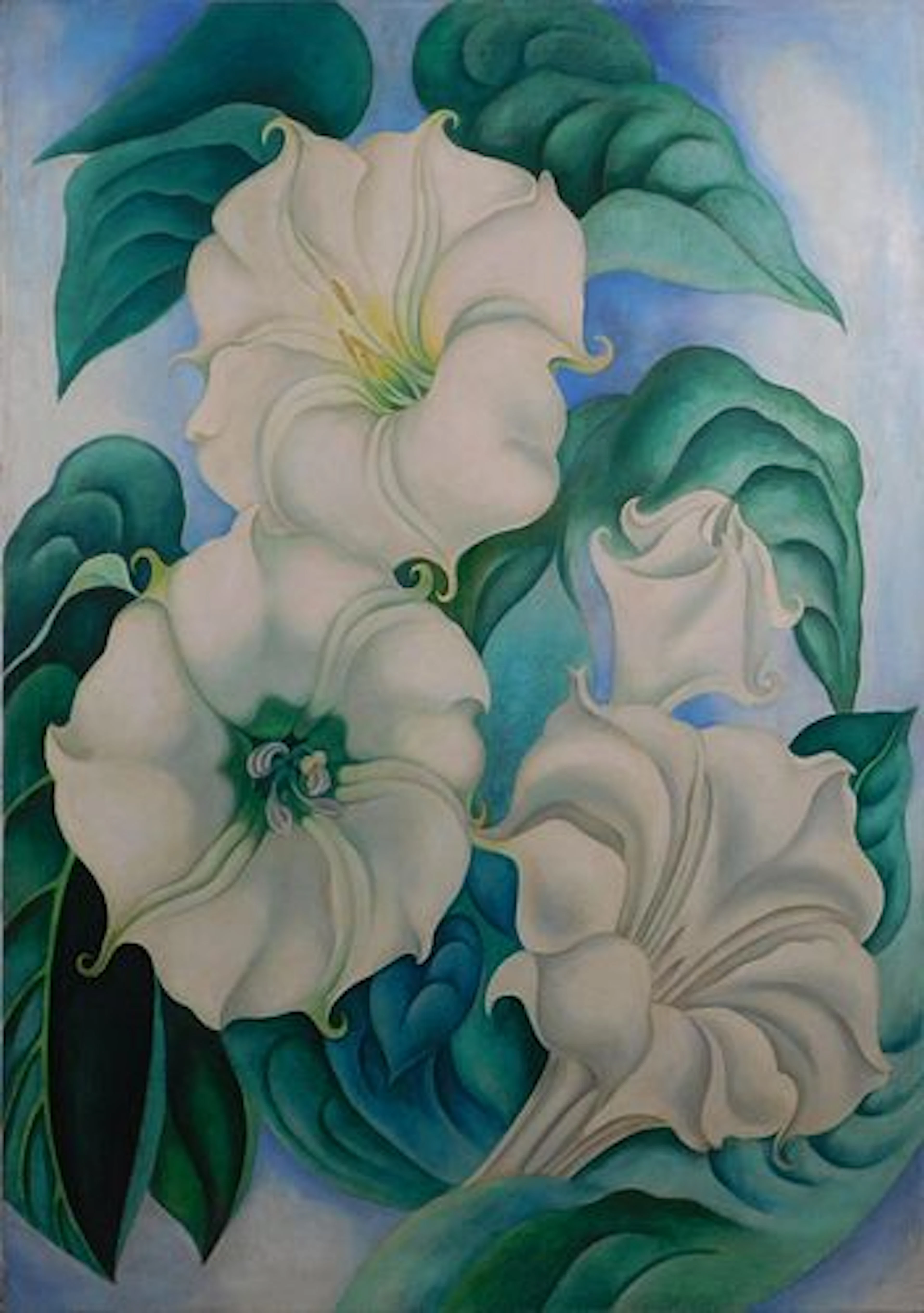 Style of/After Georgia O'Keeffe: Jimson Weed