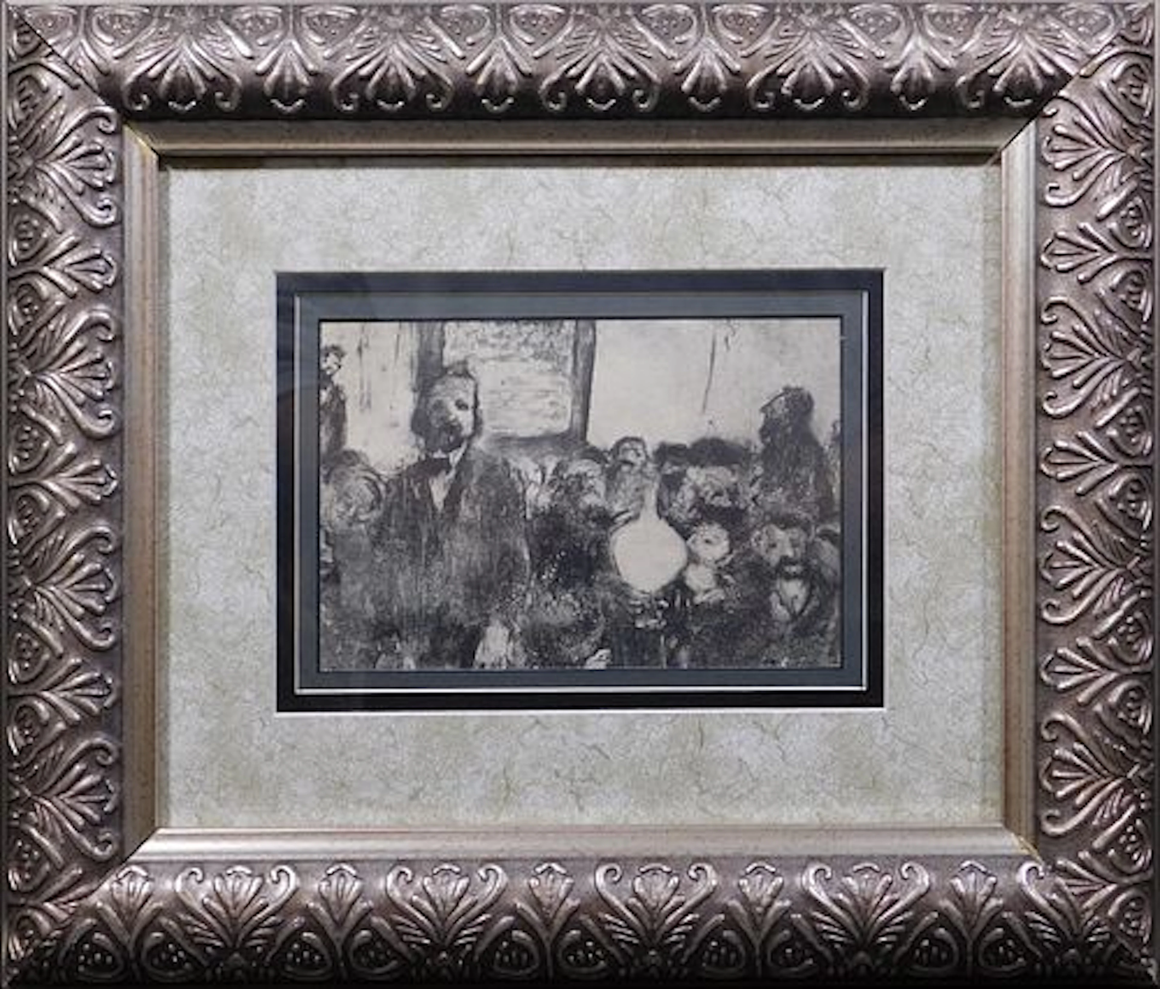 Edgar Degas: La Reunion Publique