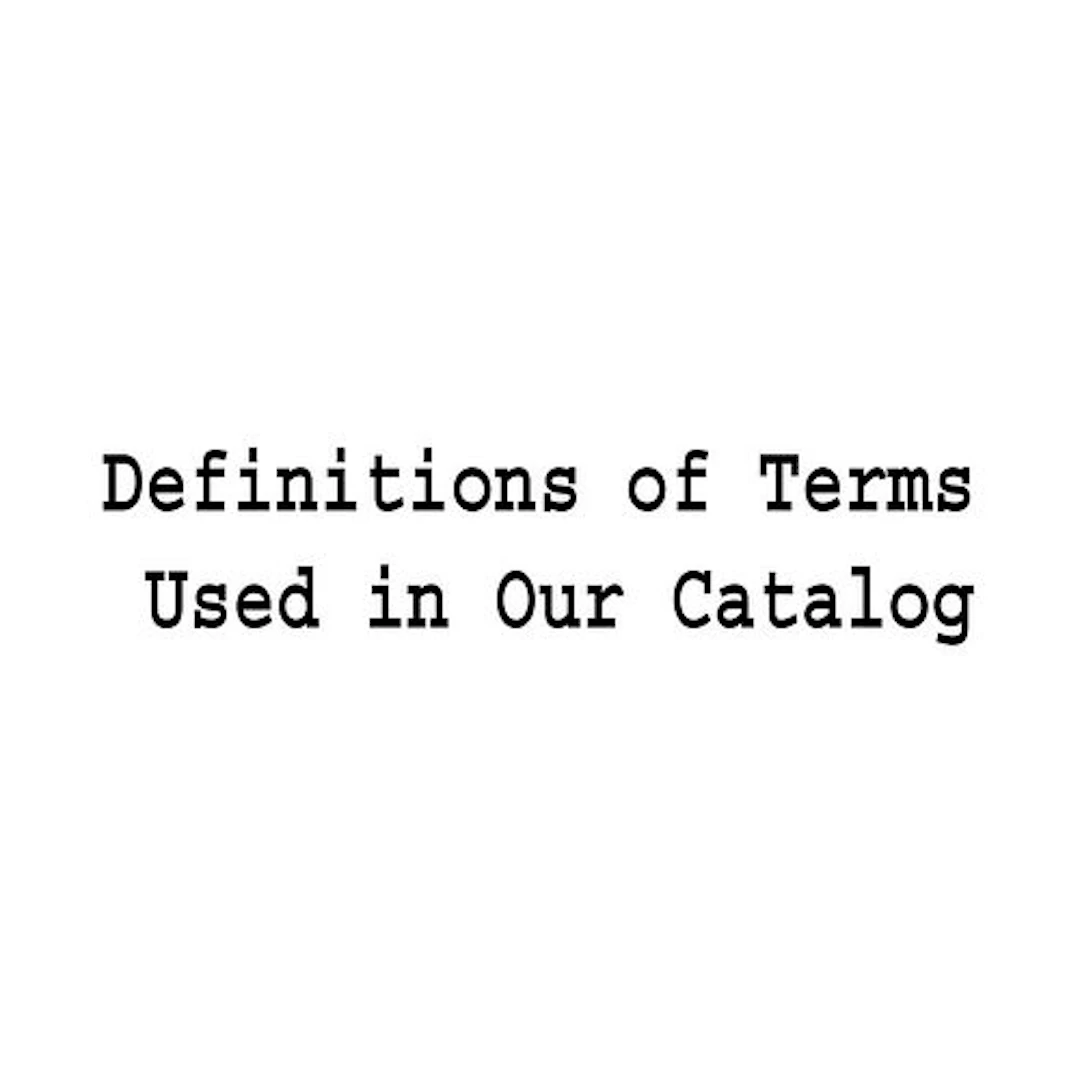 Definitions