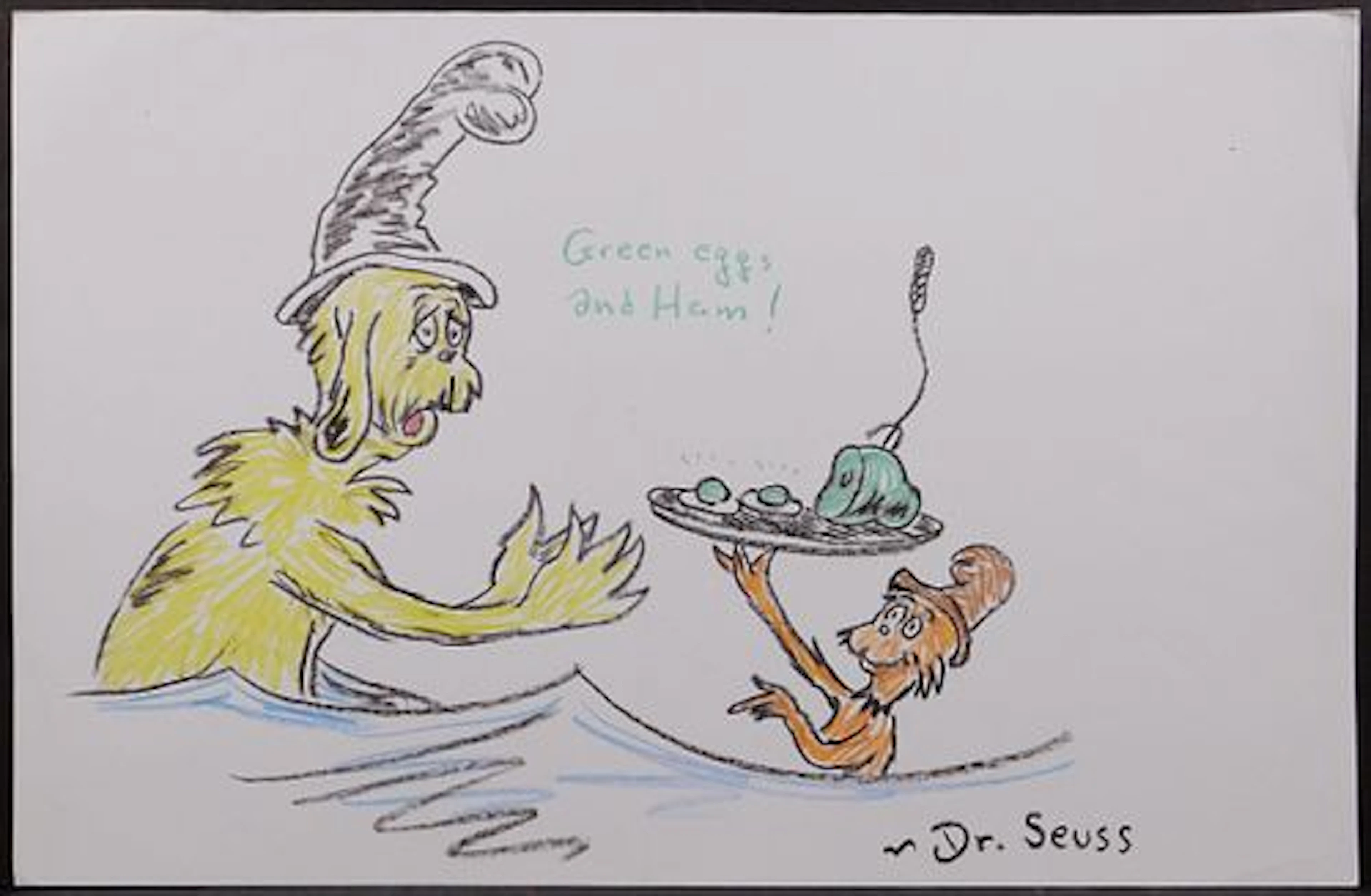 Dr. Seuss Attributed: Green Eggs and Ham