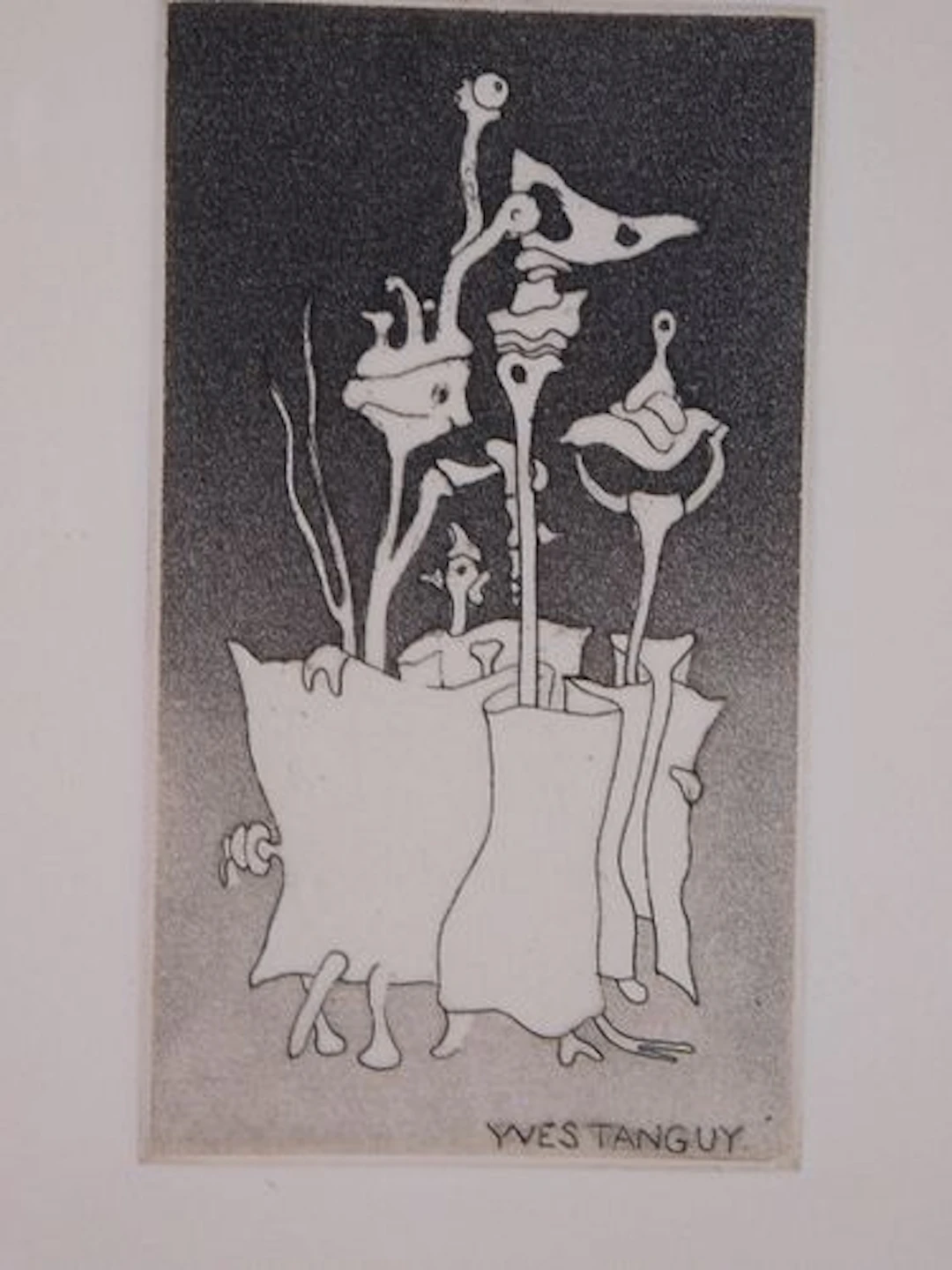 Yves Tanguy: Etching from Midnights For Giants